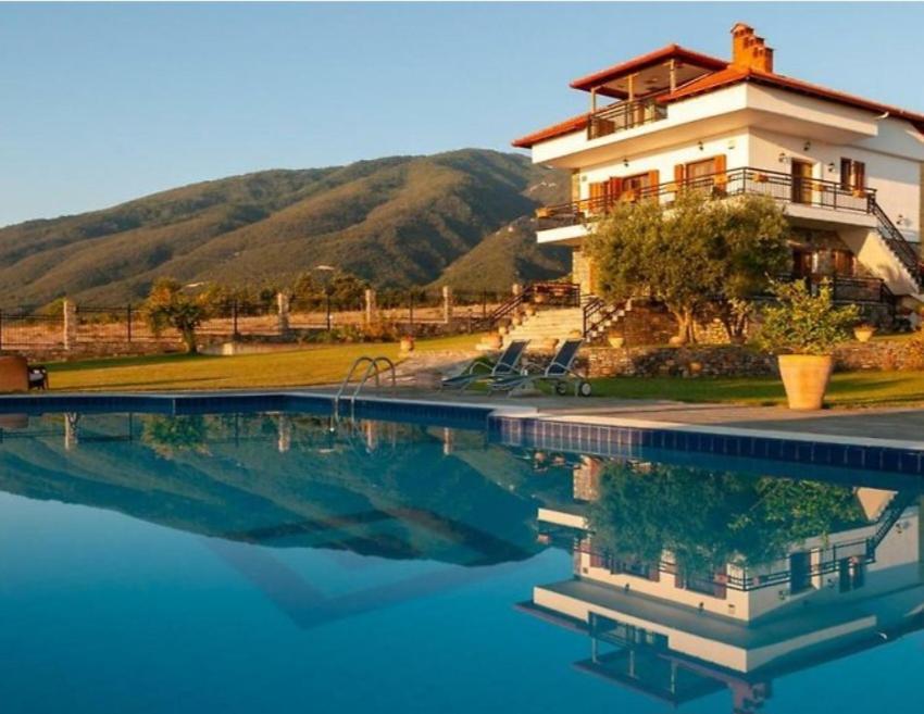 Olympus Pantheon Luxury Villas Leptokaryá Eksteriør bilde