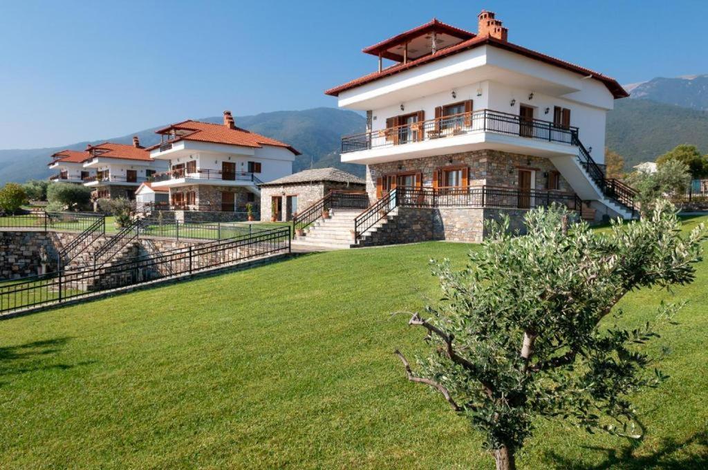 Olympus Pantheon Luxury Villas Leptokaryá Eksteriør bilde