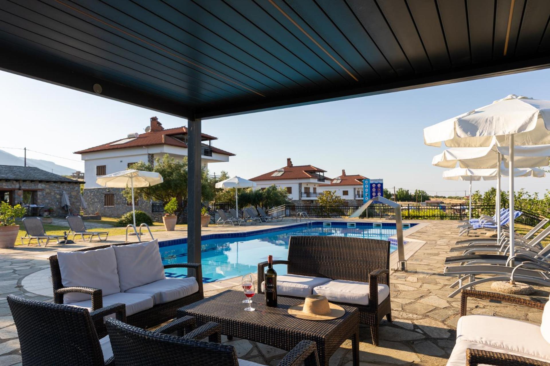 Olympus Pantheon Luxury Villas Leptokaryá Eksteriør bilde